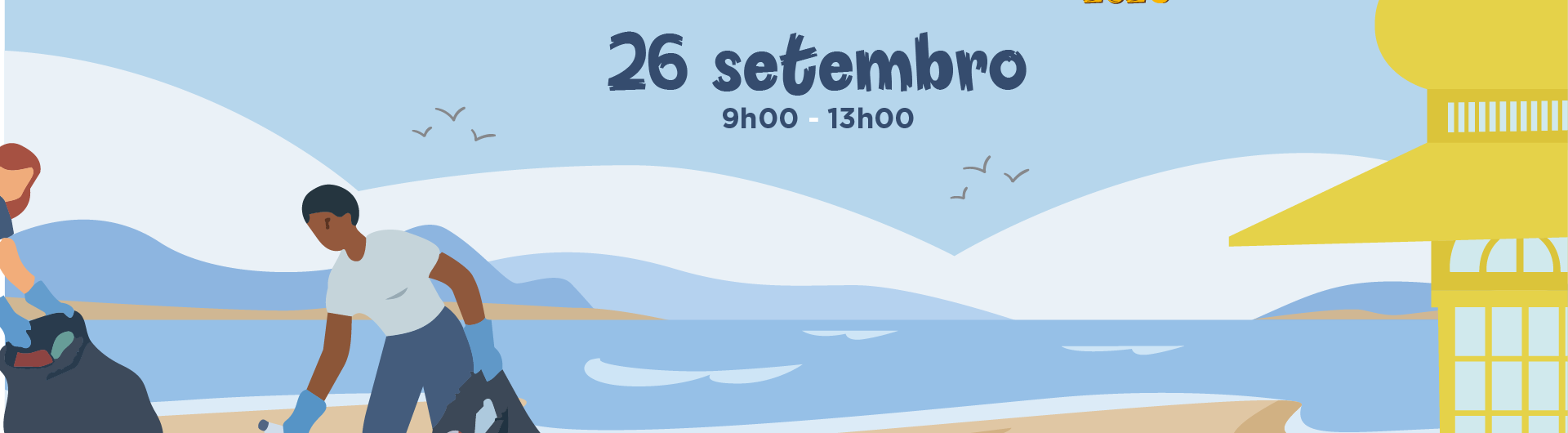 capa evento facebook 2048x1070px praia limpa 2026